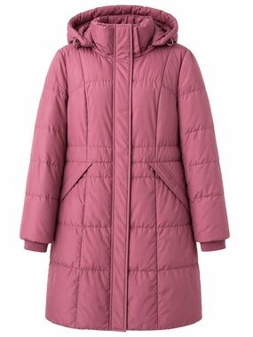 Lands' End Cozy Plush Fleece Jacket - Deep Raspberry